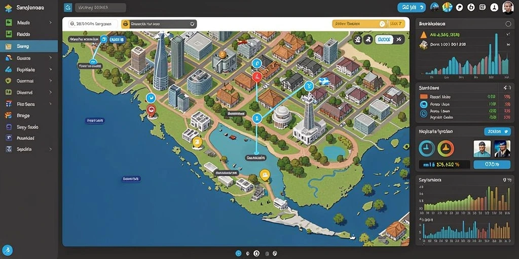 rajapanen - Screenshot menampilkan karakter yang sedang merawat tanaman.